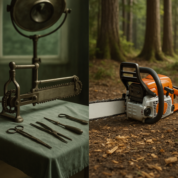 Pourquoi les tronçonneuses ont-elles été inventées ? Découvrez leur fascinante histoire