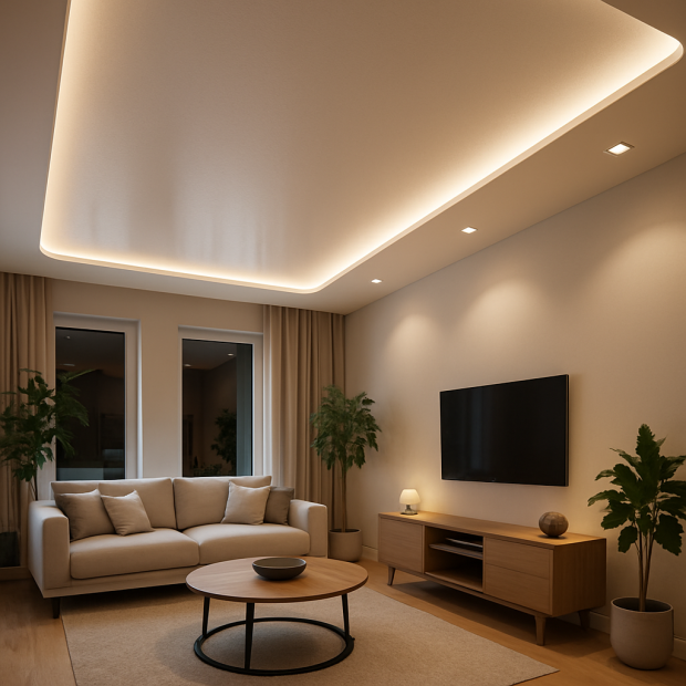 Tout ce que vous devez savoir sur le plafond tendu : avantages, inconvénients et coûts