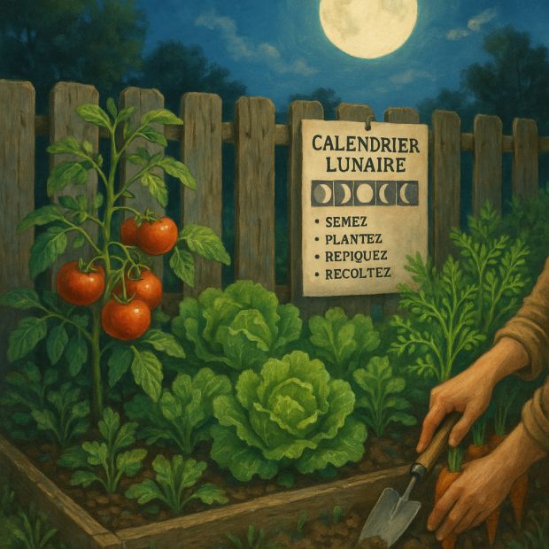 Jardiner avec la lune en 2025 : le guide ultime pour des cultures prospères