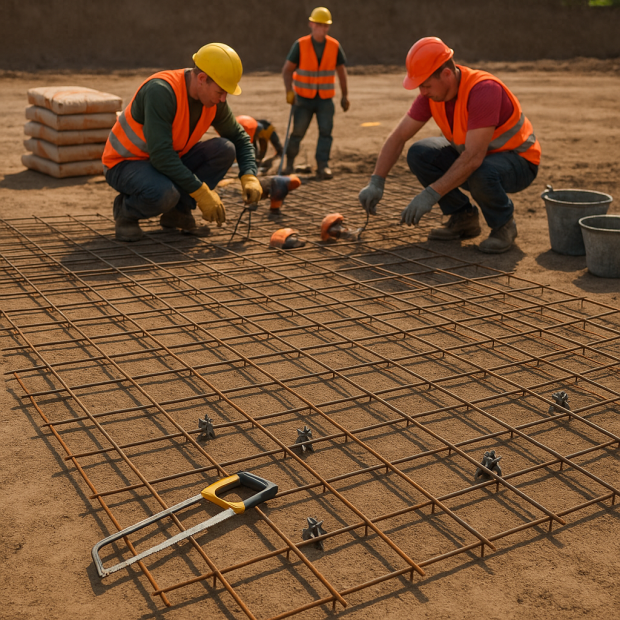 Comment poser un treillis soudé : le guide ultime pour renforcer votre dalle en béton