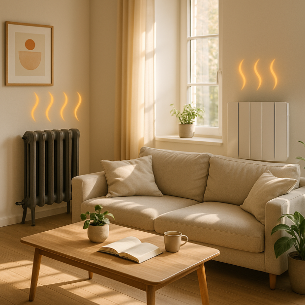 Radiateur à inertie : faut-il choisir l'inertie sèche ou fluide ?