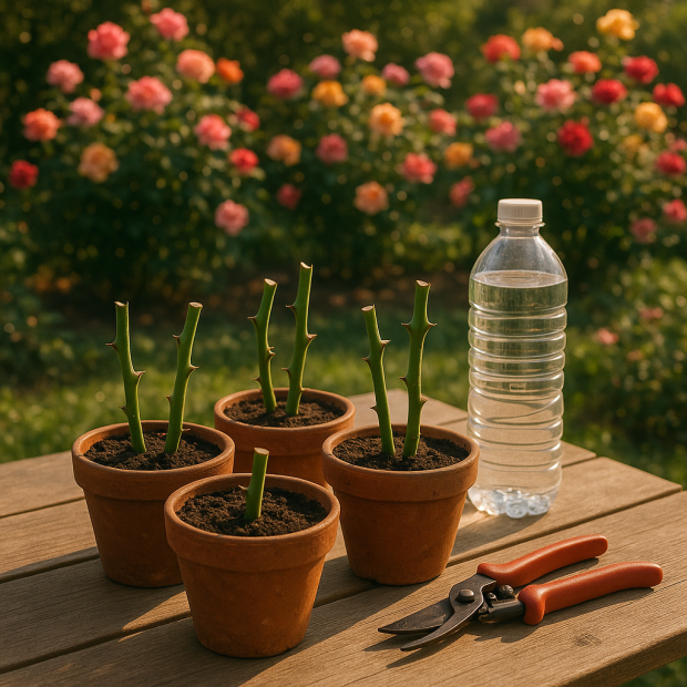 Bouturer un rosier facilement : votre guide étape par étape