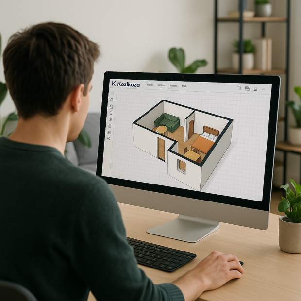 Kozikaza gratuit : le logiciel d'architecture 3D qui transforme votre projet maison