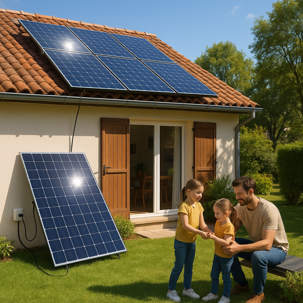 Le kit panneau solaire à brancher sur prise 220V : l'énergie solaire à portée de main