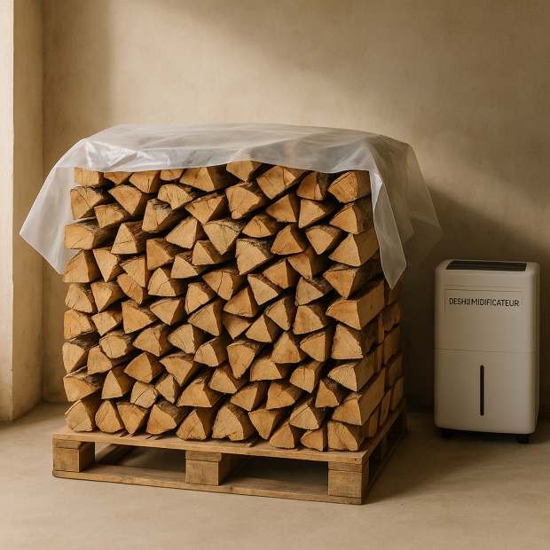 Mérule sur bois de chauffage : identifier, éviter et traiter le danger