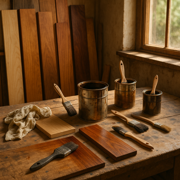 Comment teindre le bois : guide pratique et astuces pour un rendu parfait