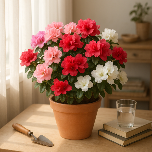 Azalée d'intérieur : tous nos conseils pour l'entretenir et la garder florissante