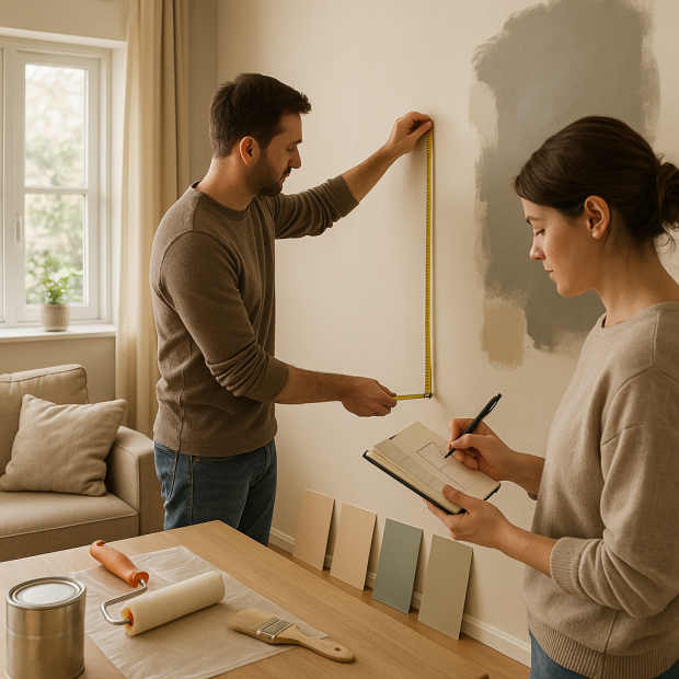 Comment calculer la surface d'un mur en m² pour vos projets de peinture?