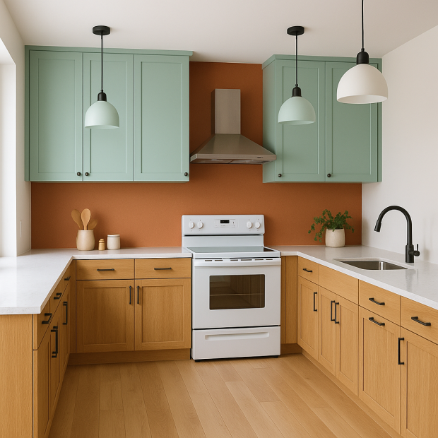 Comment moderniser et relooker une cuisine rustique en chêne facilement?