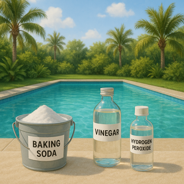 Éliminez l'eau verte de votre piscine avec ces remèdes de grand-mère efficaces