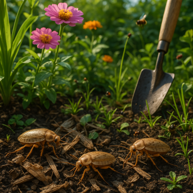 Cafard de jardin : comment le reconnaître et s’en débarrasser naturellement